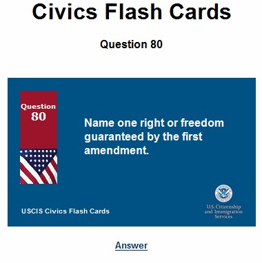 Simple First Amendment question